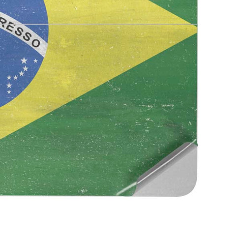 Brazil Flag Distressed Surface Laptop Studio Skin